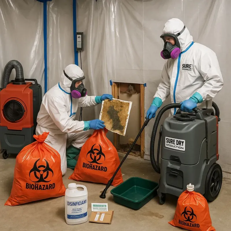 Contaminated Water Handling Protocols process in Richland County, OH