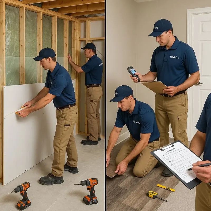 Repairs and Reconstruction process in Richland County, OH